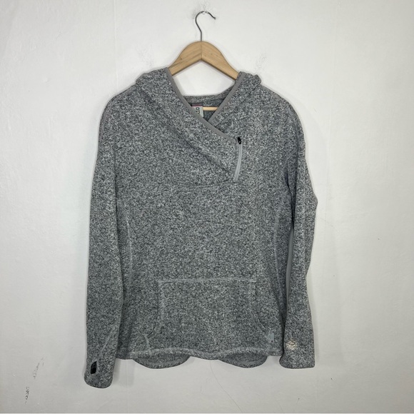 Stio Jackets & Blazers - Stio Sweetwater Heather Gray Fleece Jacket Size Large